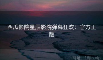 西瓜影院星辰影院弹幕狂欢：官方正版