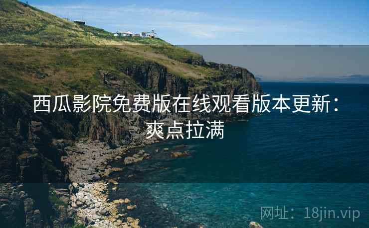 西瓜影院免费版在线观看版本更新：爽点拉满